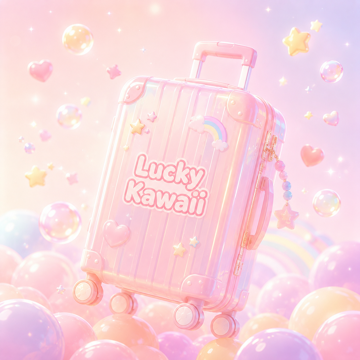 Add-On Only • Lucky Kawaii Suitcase